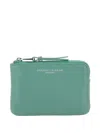 Gianni Chiarini Leather Purse In Green