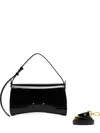 Gianni Chiarini Leather Shoulder Bag In Black