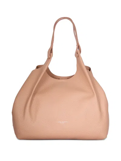 Gianni Chiarini Leather Shoulder Bag In Pink