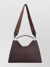 Gianni Chiarini Leather Shoulder Bag Removable Strap