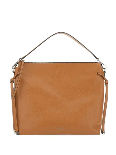 Gianni Chiarini Leather Top-hanfle Tote Bag