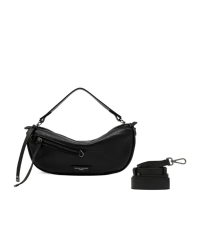 Gianni Chiarini Leather Tote Bag In Black