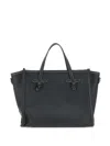 Gianni Chiarini Leather Tote Bag In Blue