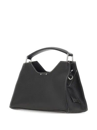 Gianni Chiarini Leather Tote Bag In Brown