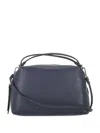 Gianni Chiarini Leather Tote Bag In Blue
