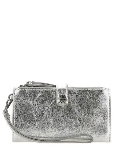 Gianni Chiarini Leather Wallet In 银色