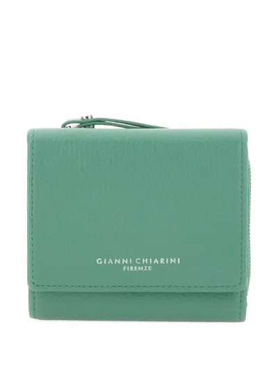 Gianni Chiarini Leather Wallet In 绿色
