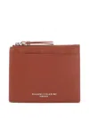 Gianni Chiarini Leather Wallet In Brown