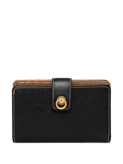 Gianni Chiarini Leather Wallet In Black
