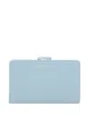 Gianni Chiarini Leather Wallet In Blue
