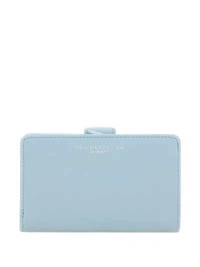 Gianni Chiarini Leather Wallet In Blue