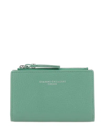 Gianni Chiarini Leather Wallet In Green