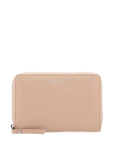 Gianni Chiarini Leather Wallet In Neutral