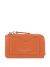 Gianni Chiarini Leather Wallet In Orange