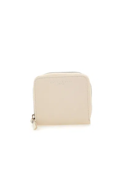 Gianni Chiarini Leather Wallet In White