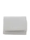Gianni Chiarini Leather Zip-around Wallet In Blue
