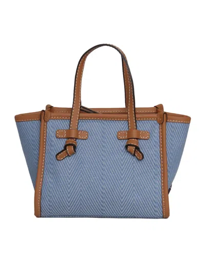 Gianni Chiarini Light Blue Shopper