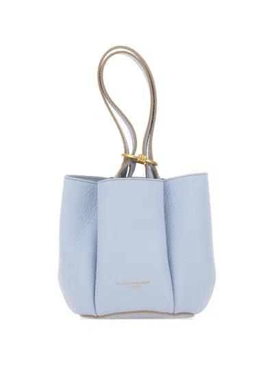 Gianni Chiarini Lily Shoulder Bag In Blue