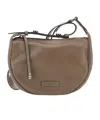 Gianni Chiarini Logo Patch Shoulder Bag In Brown