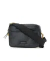 Gianni Chiarini Logo Patch Zipped Shoulder Bag In Black