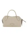 Gianni Chiarini Logo Patch Zipped Tote Bag In Brown