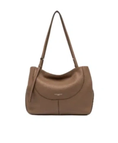 Gianni Chiarini Logo Shoulder Bag In Brown