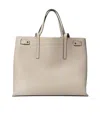 Gianni Chiarini Logo Shoulder Bag In Nude