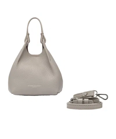 Gianni Chiarini Logo Shoulder Bag In Nude