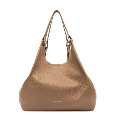 Gianni Chiarini Logo Single-shoulder Bag In Brown
