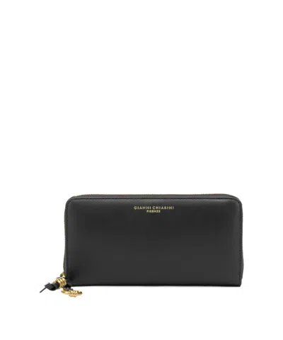 Gianni Chiarini Logo Wallet In Black