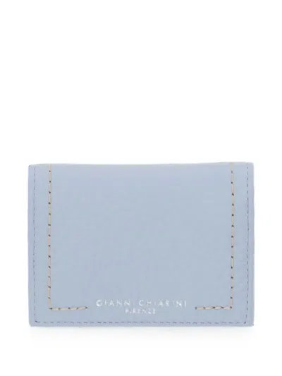 Gianni Chiarini Logo-detail Wallet In Blue