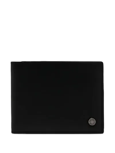 Gianni Chiarini Logo-plaque Bifold Wallet In Black