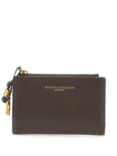 Gianni Chiarini Logo-print Leather Wallet In Pattern