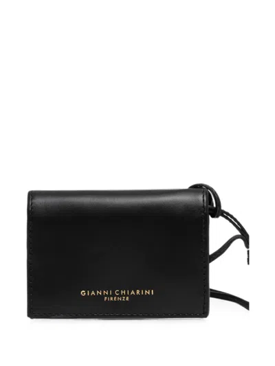 Gianni Chiarini Logo-print Wallet In Black