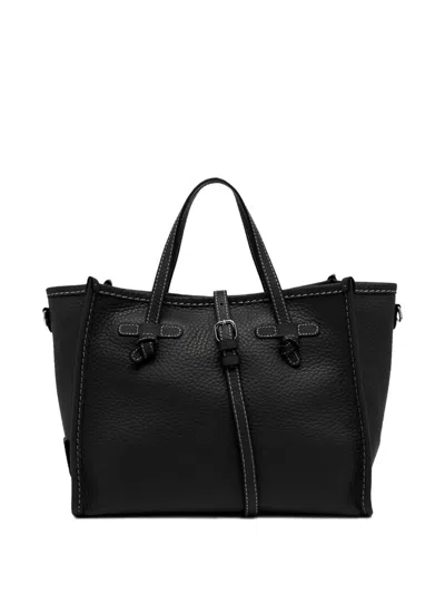 Gianni Chiarini Marcella 32 Leather Tote Bag In Black