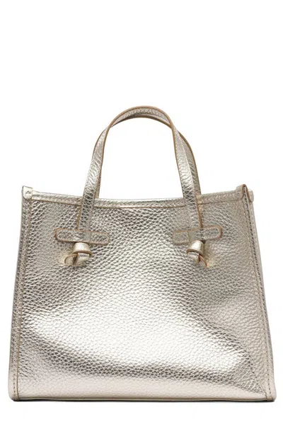 Gianni Chiarini Marcella 32 Shopping Bag In Gold