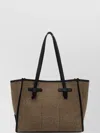 Gianni Chiarini Marcella Herringbone Knot Tote Bag In Brown