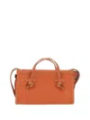 Gianni Chiarini Marcella Club Tote Bag In Orange