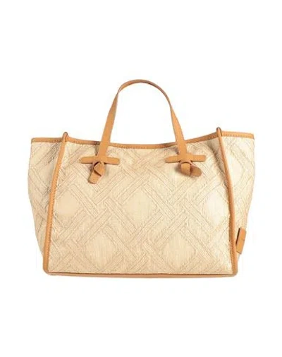 Gianni Chiarini Marcella Club Woman Handbag Beige Size - Textile Fibers In Sand
