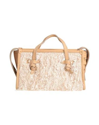 Gianni Chiarini Marcella Club Woman Handbag Blush Size - Textile Fibers, Leather In Pink