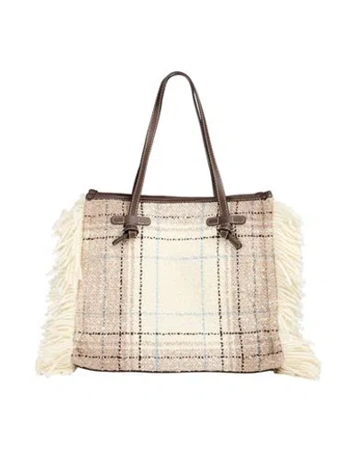 Gianni Chiarini Marcella Club Woman Handbag Brown Size - Textile Fibers, Leather