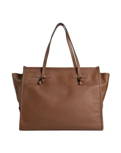 Gianni Chiarini Marcella Club Woman Handbag Chocolate Brown Size - Leather