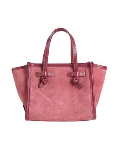 Gianni Chiarini Marcella Club Woman Handbag Garnet Size - Soft Leather