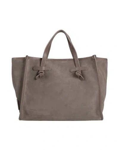 Gianni Chiarini Marcella Club Woman Handbag Grey Size - Leather In Gray