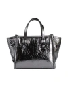 Gianni Chiarini Marcella Club Woman Handbag Lead Size - Leather In Gray