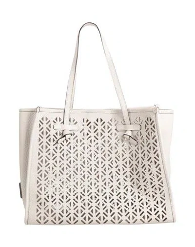 Gianni Chiarini Marcella Club Woman Handbag Off White Size - Leather