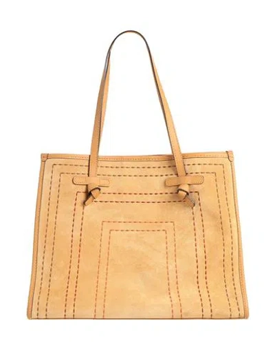 Gianni Chiarini Marcella Club Woman Handbag Sand Size - Leather