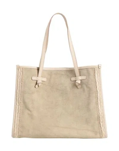 Gianni Chiarini Marcella Club Woman Handbag Sand Size - Textile Fibers, Leather