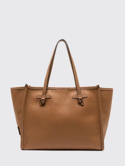 Gianni Chiarini Marcella Grained Leather Shoulder Bag In Beige