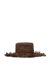 GIANNI CHIARINI MARCELLA HAT CROCHETED WITH STRAW EFFECT